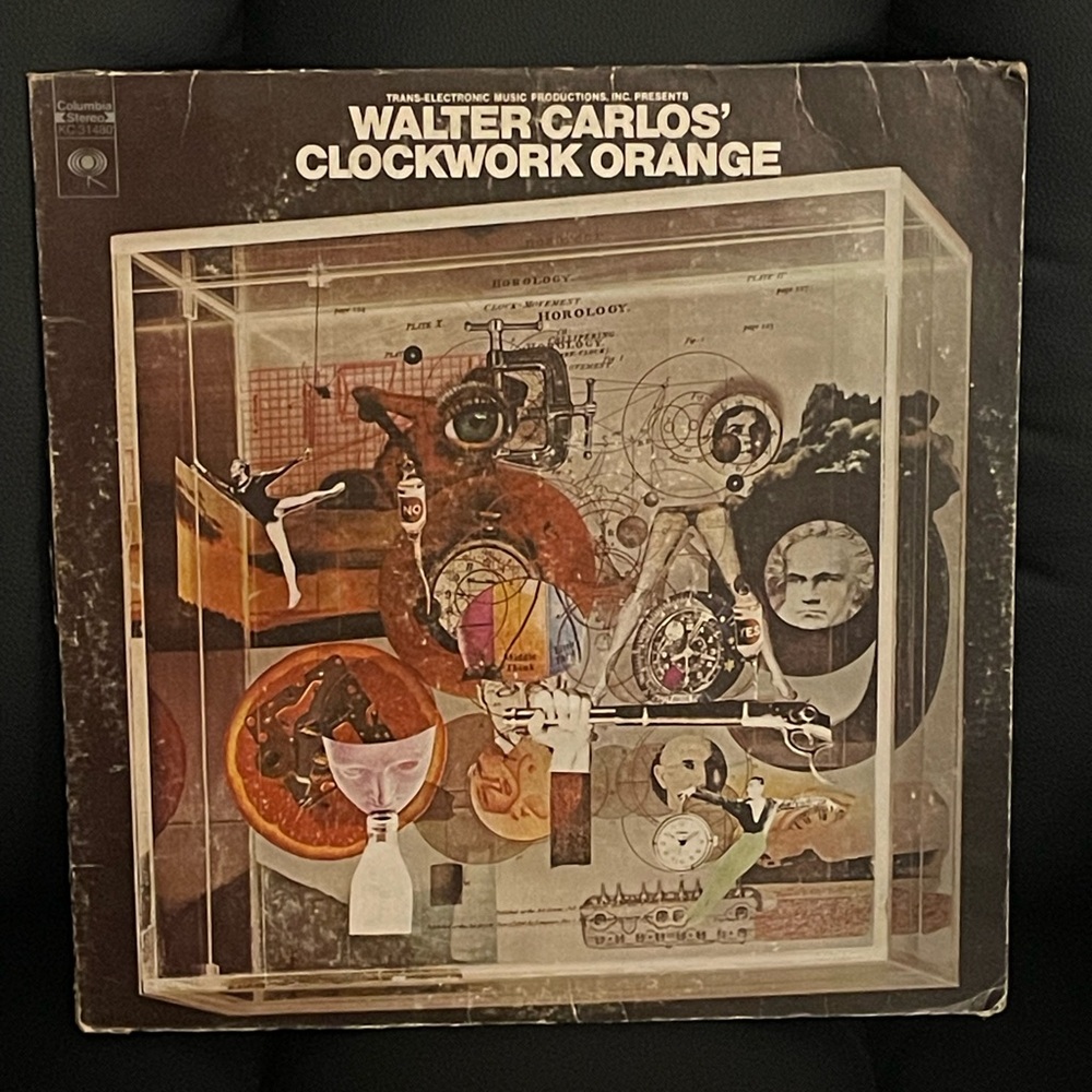 Clockwork Orange Original Score Vinyl Record 1972